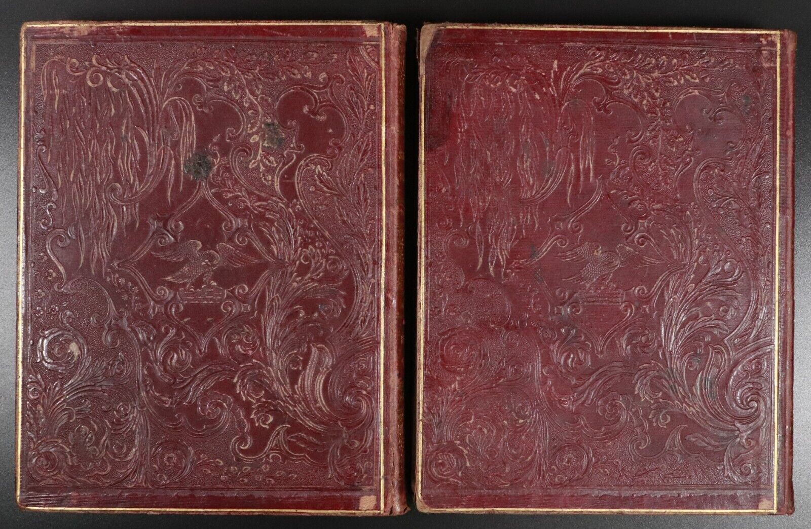 1836 2vol Switzerland Illustrated by Beattie & Bartlett Antiquarian Plate Book