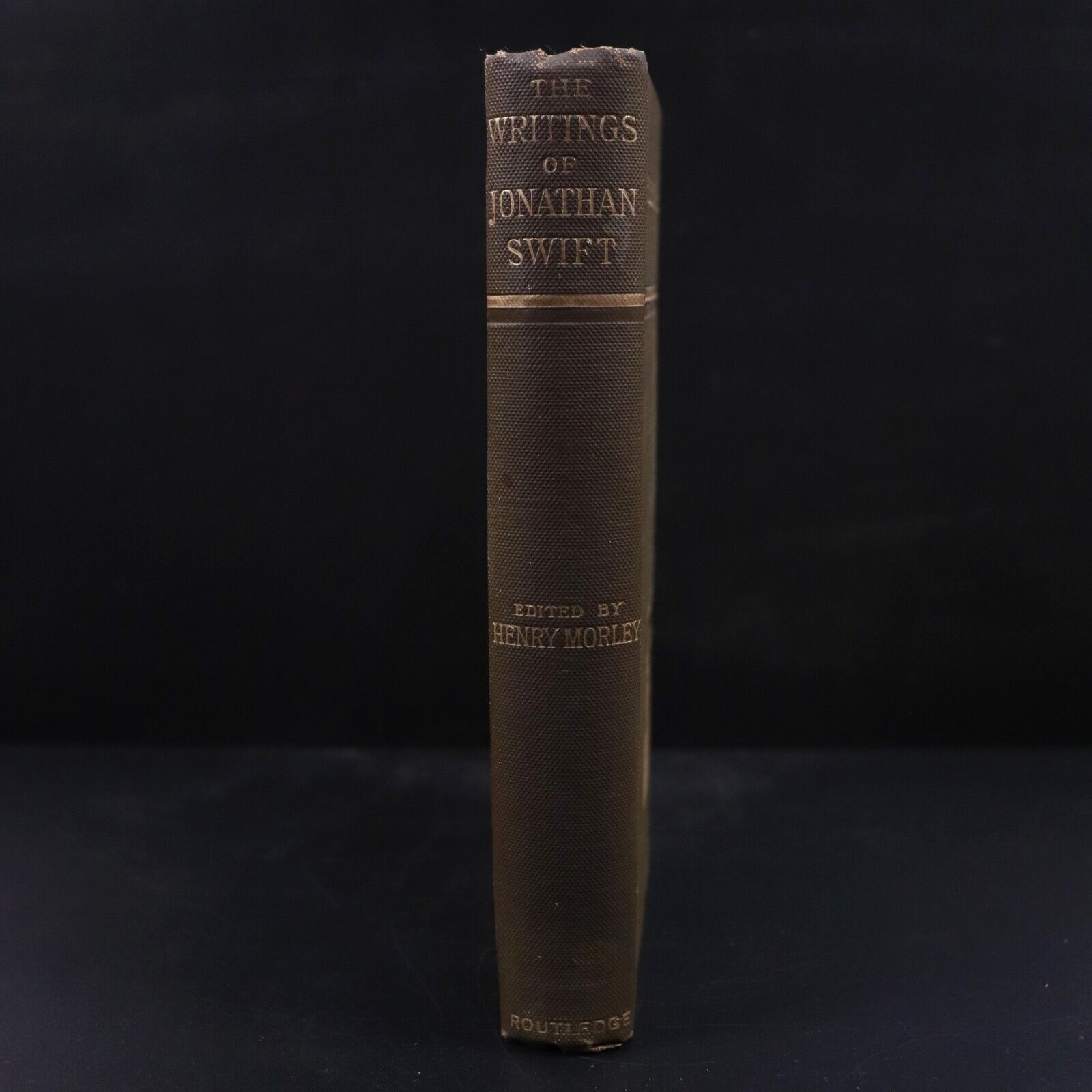 1889 The Tale Of A Tub by Jonathan Swift Antique British Literature Book