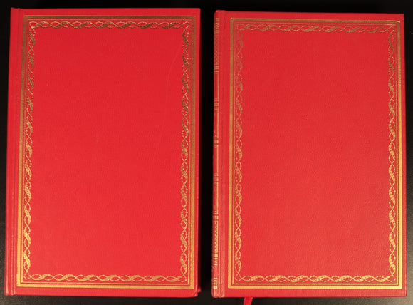 Charlemagne & Genghis Kahn by Harold Lamb c1950 Book Collectors Library 2vol