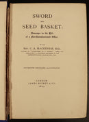 1897 Sword And Seed Basket by CA Mackenzie Antique British Military History Book-5