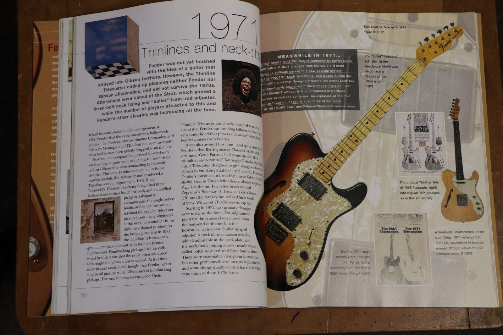 2005 50 Years Of Fender by Tony Bacon Fender Guitar Reference History Book