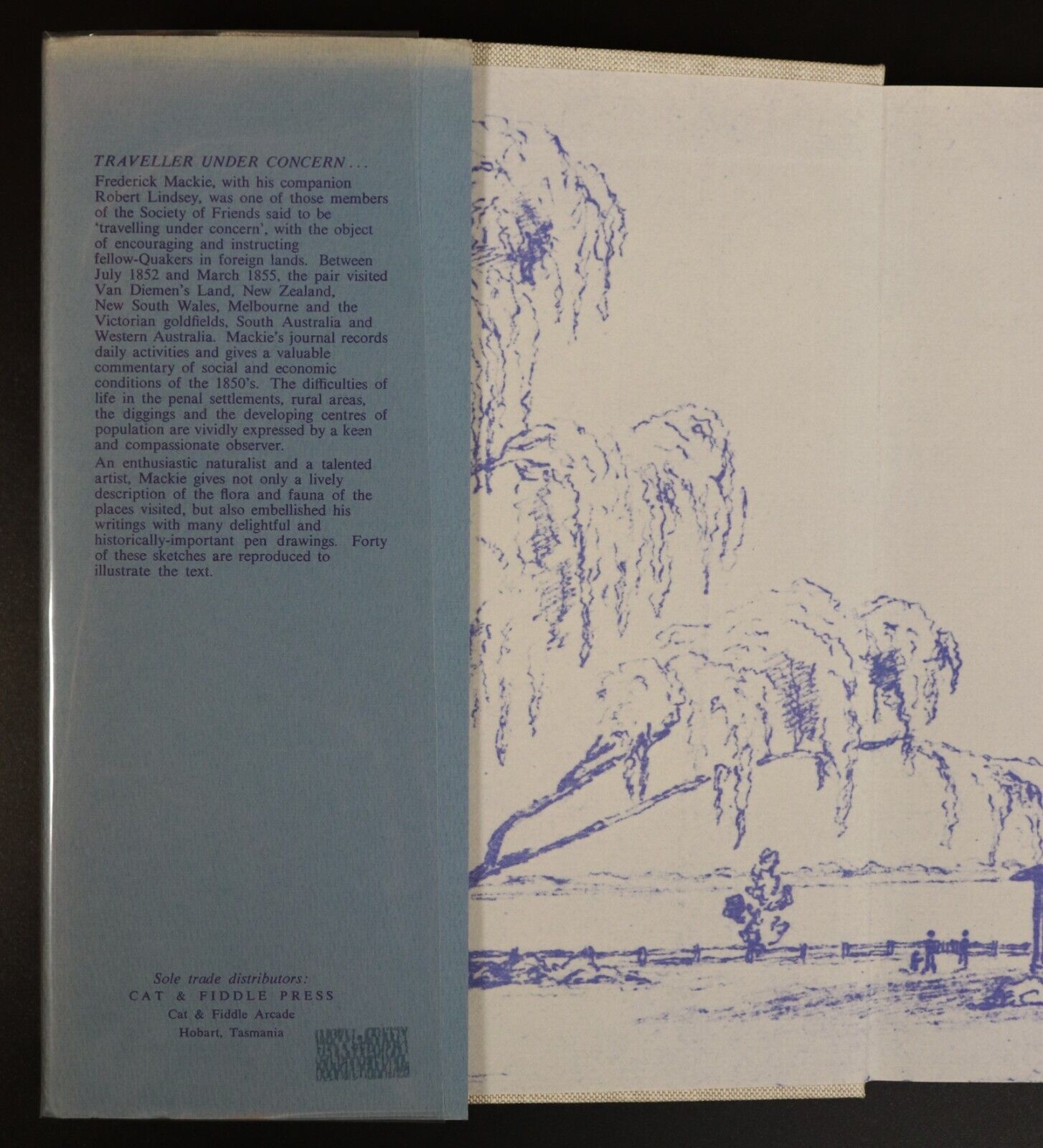 1973 Traveller Under Concern Frederick Mackie Australian Colonial History Book - 0