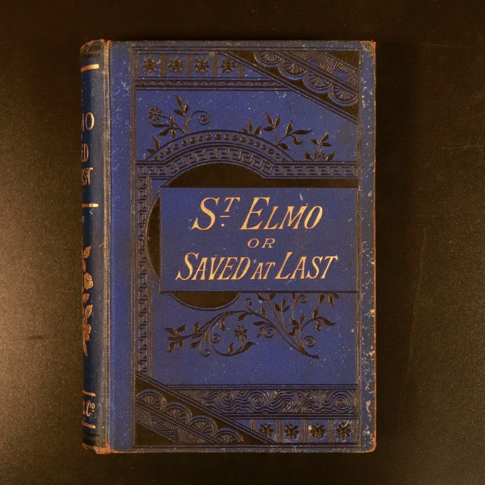 c1890 St Elmo Saved At Last by Augusta J. Evans Wilson American Fiction Book