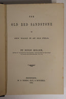 1892 The Old Red Sandstone by Hugh Miller Antique Scottish History Book-3