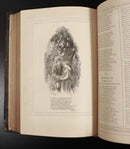 c1875 The Poetical Works Of Thomas Moore Illustrated Antique Irish Poetry Book-11