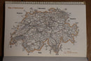 1953 Switzerland Life & Activity Vintage Illustrated Swiss History Book-7