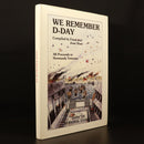 1994 We Remember D-Day WW2 Military History Book by Frank & Joan Shaw Signed-1