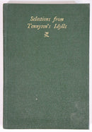 1931 Tennyson: Selected Idylls Of The King Antique British Poetry Book-8
