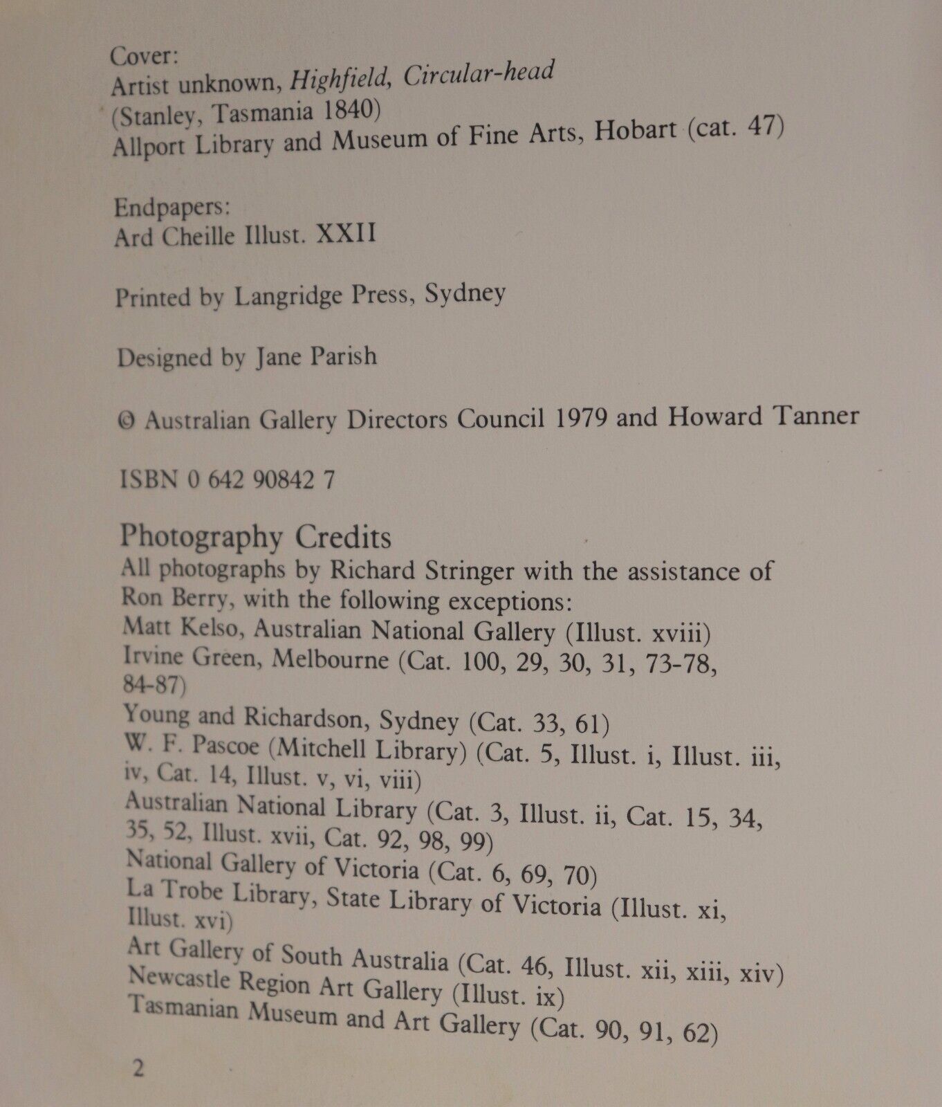 1979 The Art Of Gardening In Colonial Australia Australian History Book