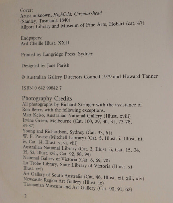 1979 The Art Of Gardening In Colonial Australia Australian History Book