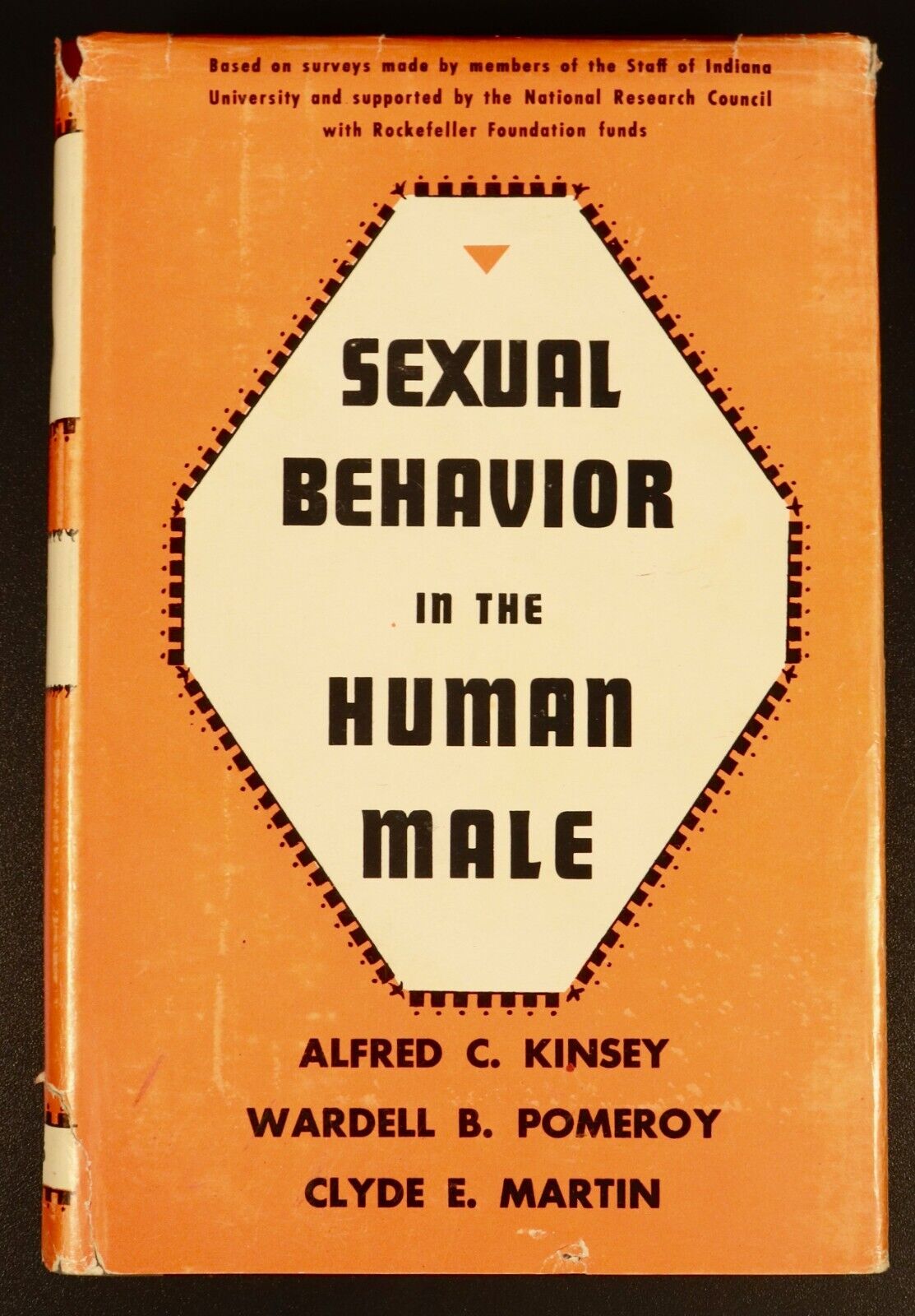 1949 Sexual Behavior In The Human Male Sex Psychology Reference Book Dustjacket - 0