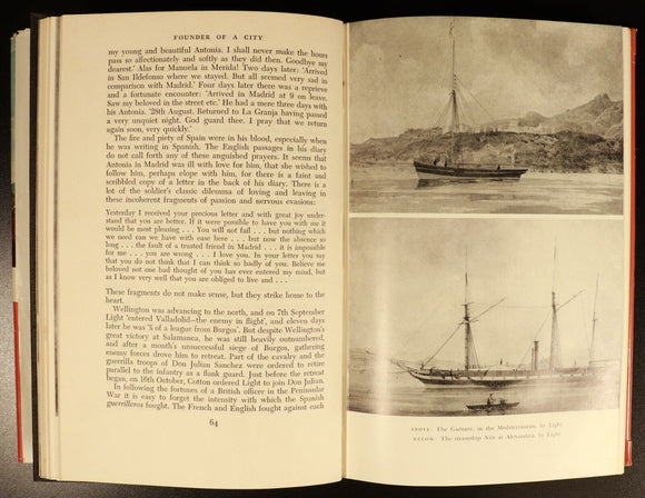 1960 Founder Of A City by Geoffrey Dutton South Australian Adelaide History Book