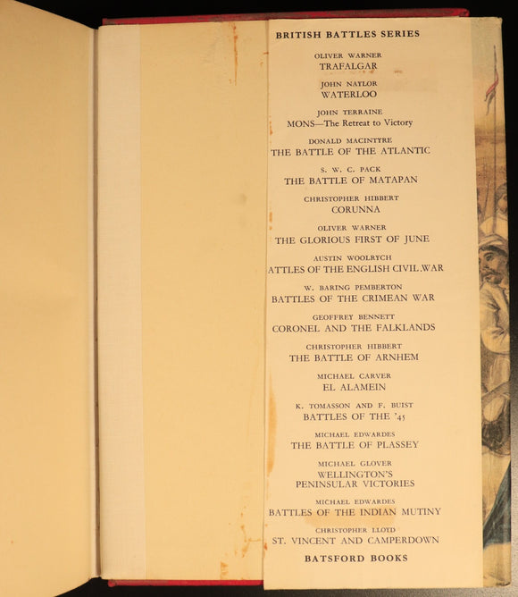 Battles Of The Indian Mutiny by Michael Edwardes 1963 Military History Book