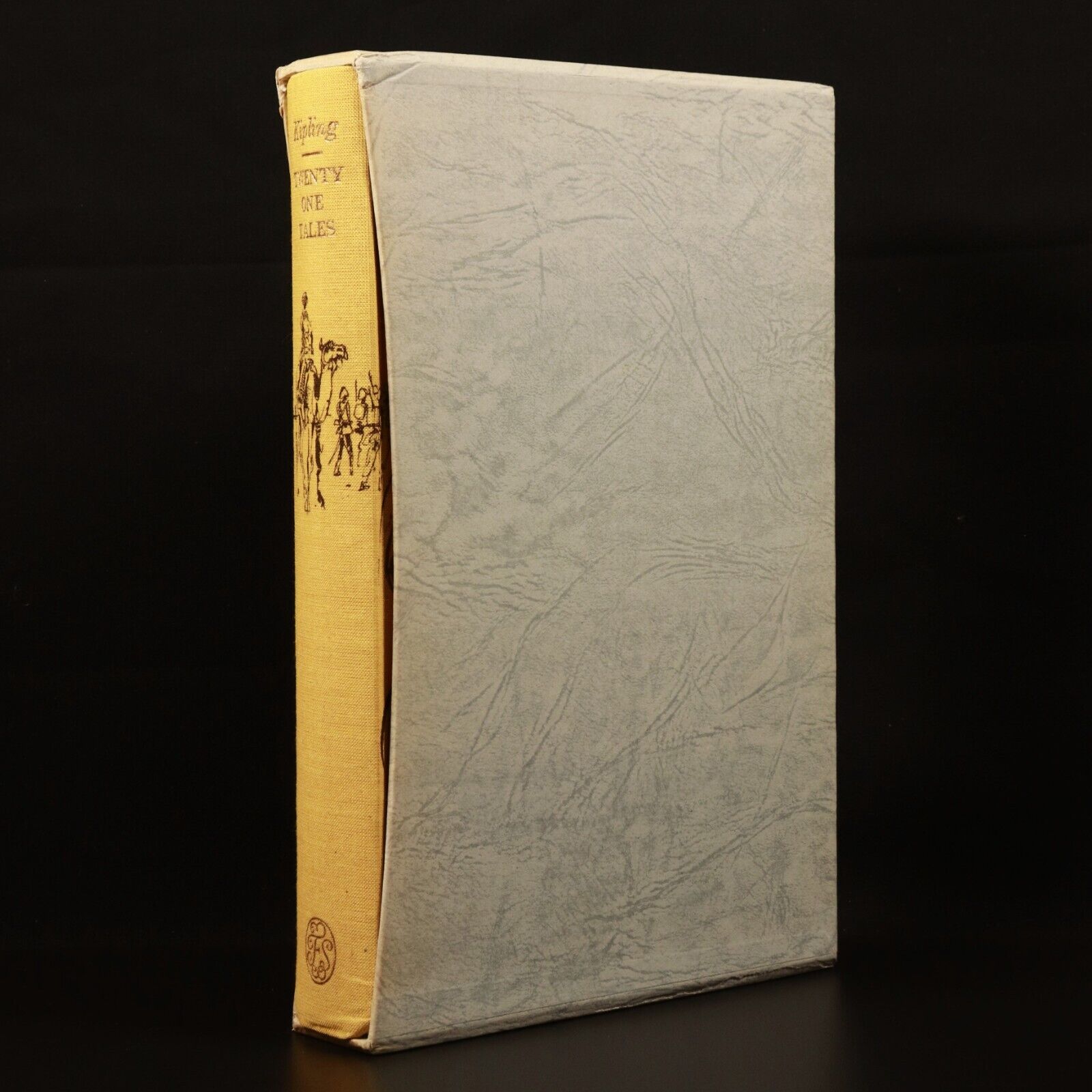 1972 Twenty One Tales by Rudyard Kipling Folio Society Fiction Book w/Sleeve