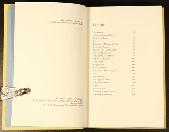 1972 Twenty One Tales by Rudyard Kipling Folio Society Fiction Book w/Sleeve