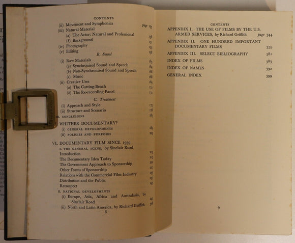 1952 Documentary Film by Paul Rotha Vintage Cinema & Film History Reference Book