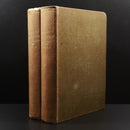 1877 2vol Harrison's Description Of England Antique British History Book Set-1