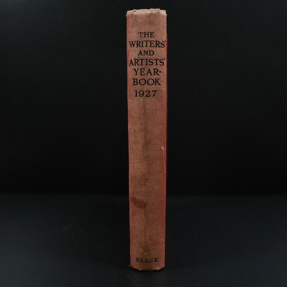 1927 The Writers & Artists Year Book Antique Publishers & Artists Reference Book