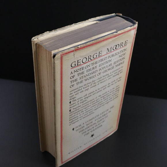 1937 Works Of George Moore: Esther Waters Antique Fiction Book The Ebury Edition