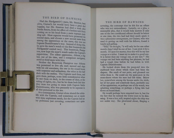 1933 The Bird Of Dawning by John Masefield Ltd Ed. Signed by Author Book