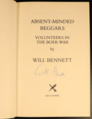 1999 Absent Minded Beggars W. Bennett SIGNED Boer War Military History Book 1st-5