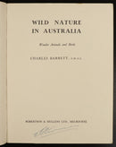 1938 Wild Nature In Australia by Charles Barrett 1st Ed. Natural History Book-2