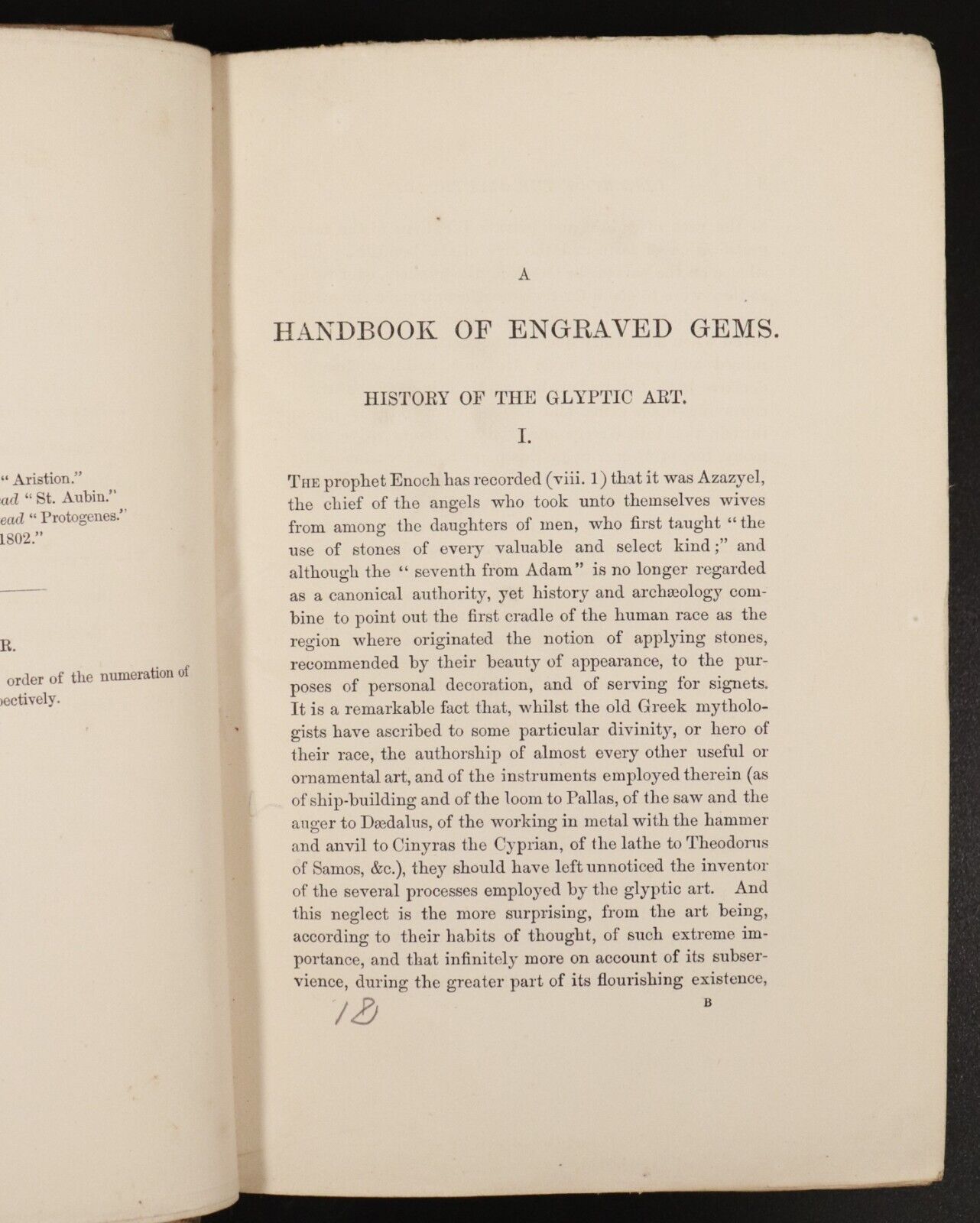 1866 The Handbook Of Engraved Gems Antique Jewellery Reference Book C.W. King