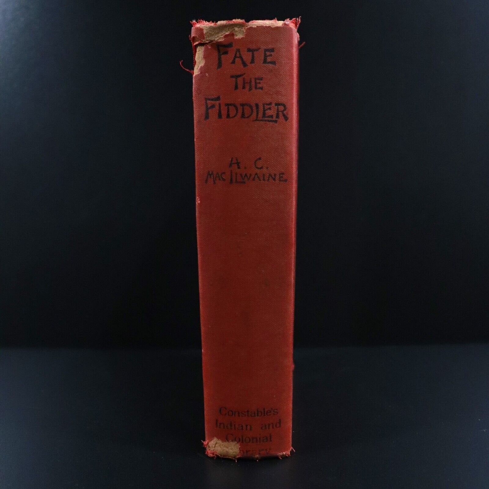 1901 Fate The Fiddler by Herbert C. Macilwaine Antique Australian Fiction Book