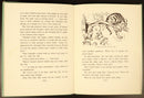 c1950's Alice In Wonderland by Lewis Carroll Antique Fiction Book Illustrated-7