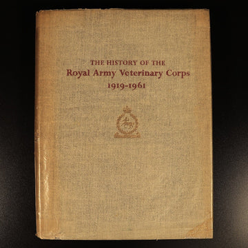 History Of Royal Army Veterinary Corps British Military History Book 1st Edition