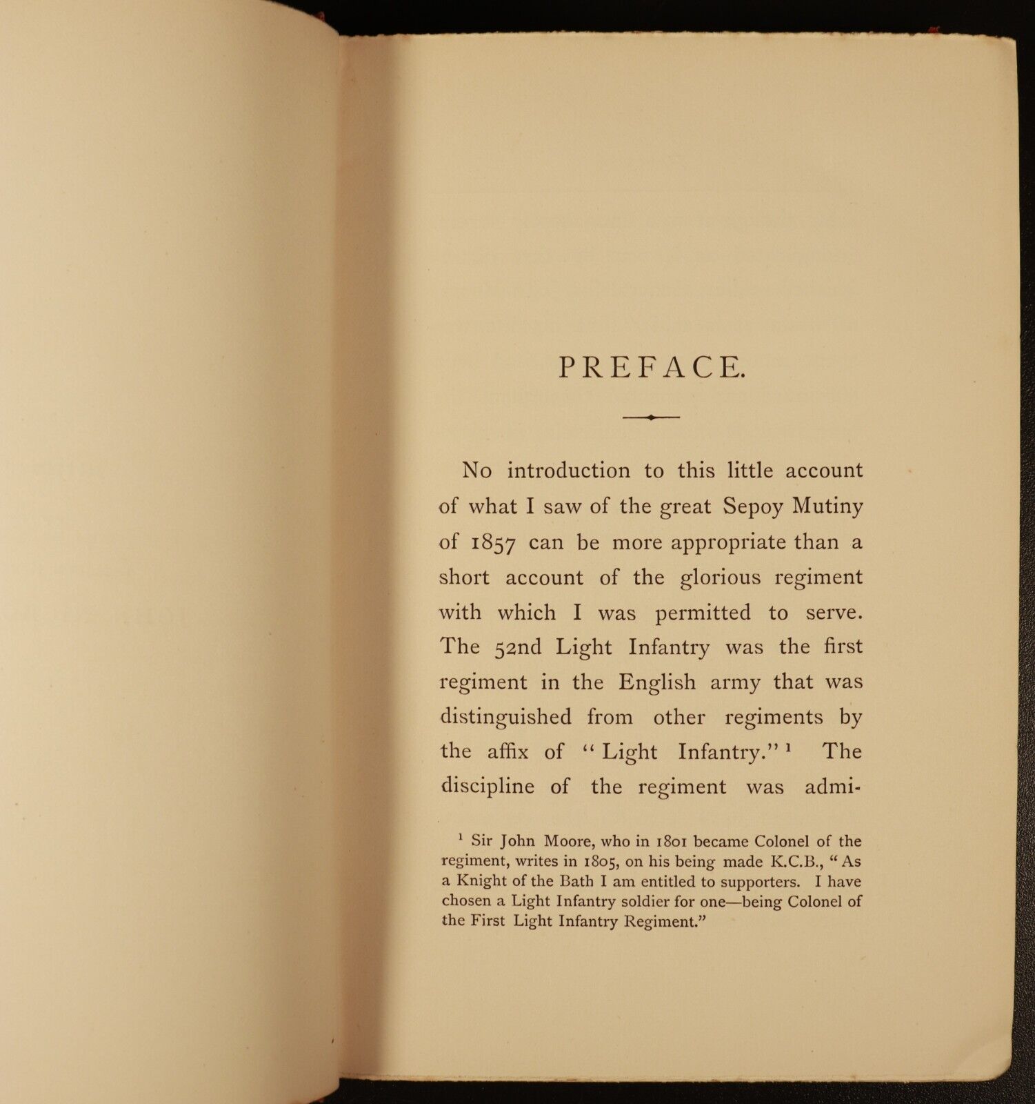 1894 An Unrecorded Chapter Of The Indian Mutiny Antique Military History Book