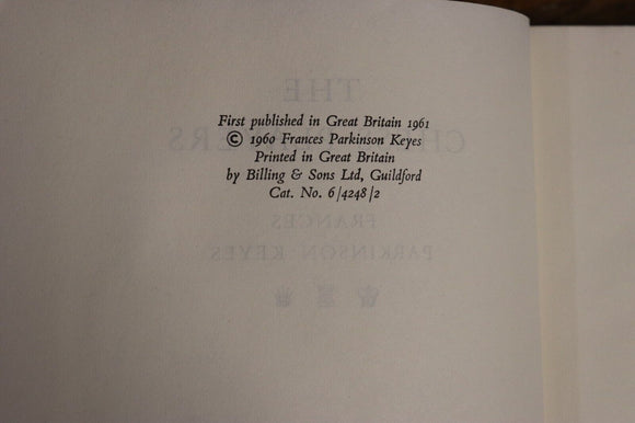 1961 The Chess Players by FP Keyes 1st Edition Vintage Literature Book