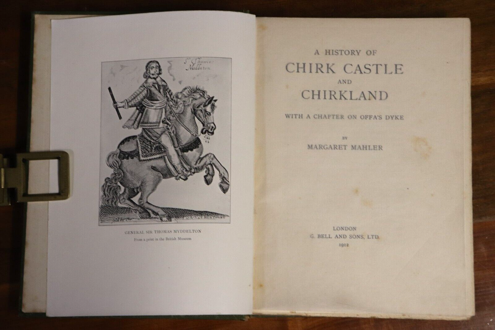 1912 A History Of Chirk Castle & Chirkland 1st Ed. Antique British History Book