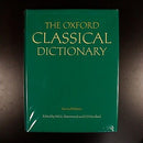 1989 The Oxford Classical Dictionary by NGL Hammond Literature Reference Book-7