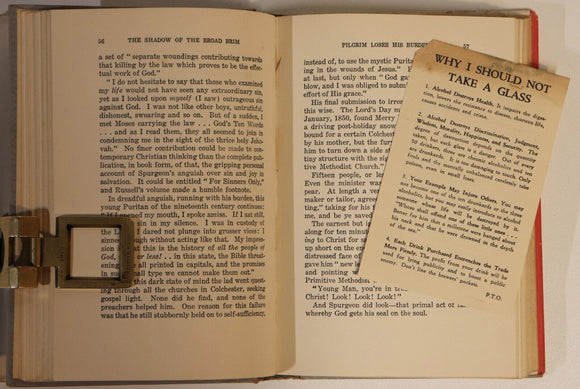 1944 The Shadow Of The Broad Brim Antique Puritan Biography Book American