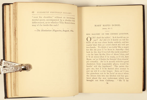 1886 Humorous Masterpieces Of American Literature Antique Literature Book