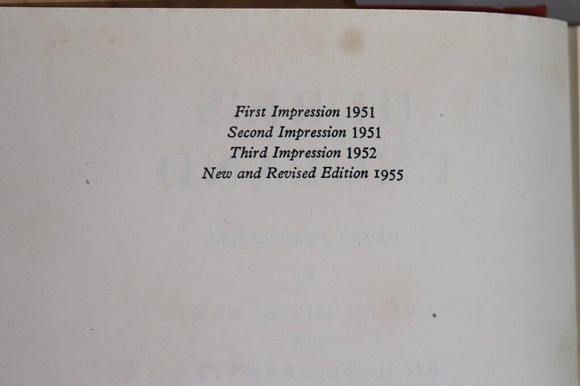 1955 Here's England by Ruth McKenney Vintage British Travel Guide Book