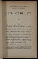 1902 Un Conspirateur Royaliste Baron de Batz Antique French Book Fine Binding-6