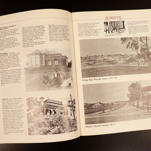 1983 Surrey Hills Centennial 1883-1983 Australian Melbourne Local History Book
