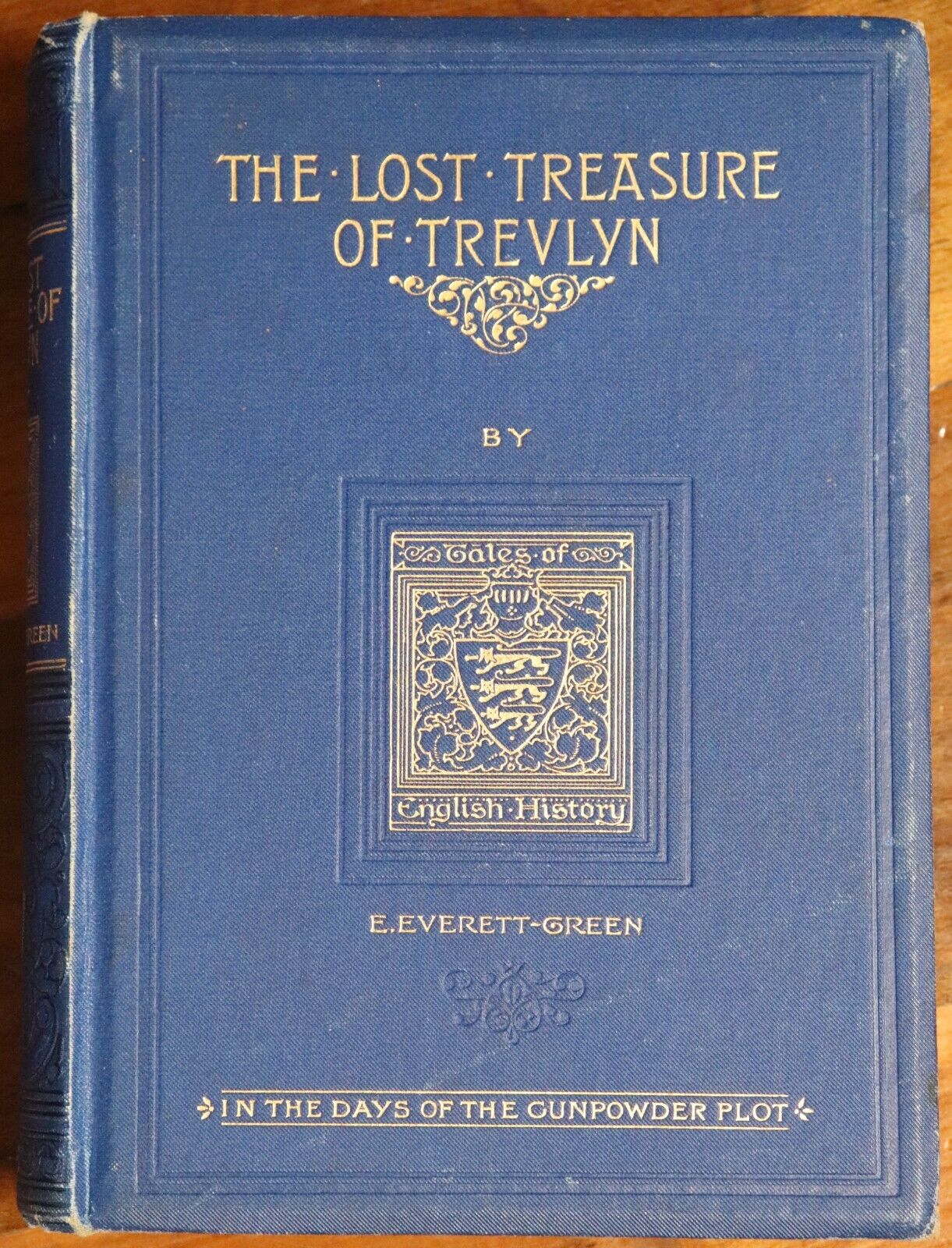 1895 The Lost Treasure Of Trevlyn by E. Everett Green British Fiction Book - 0