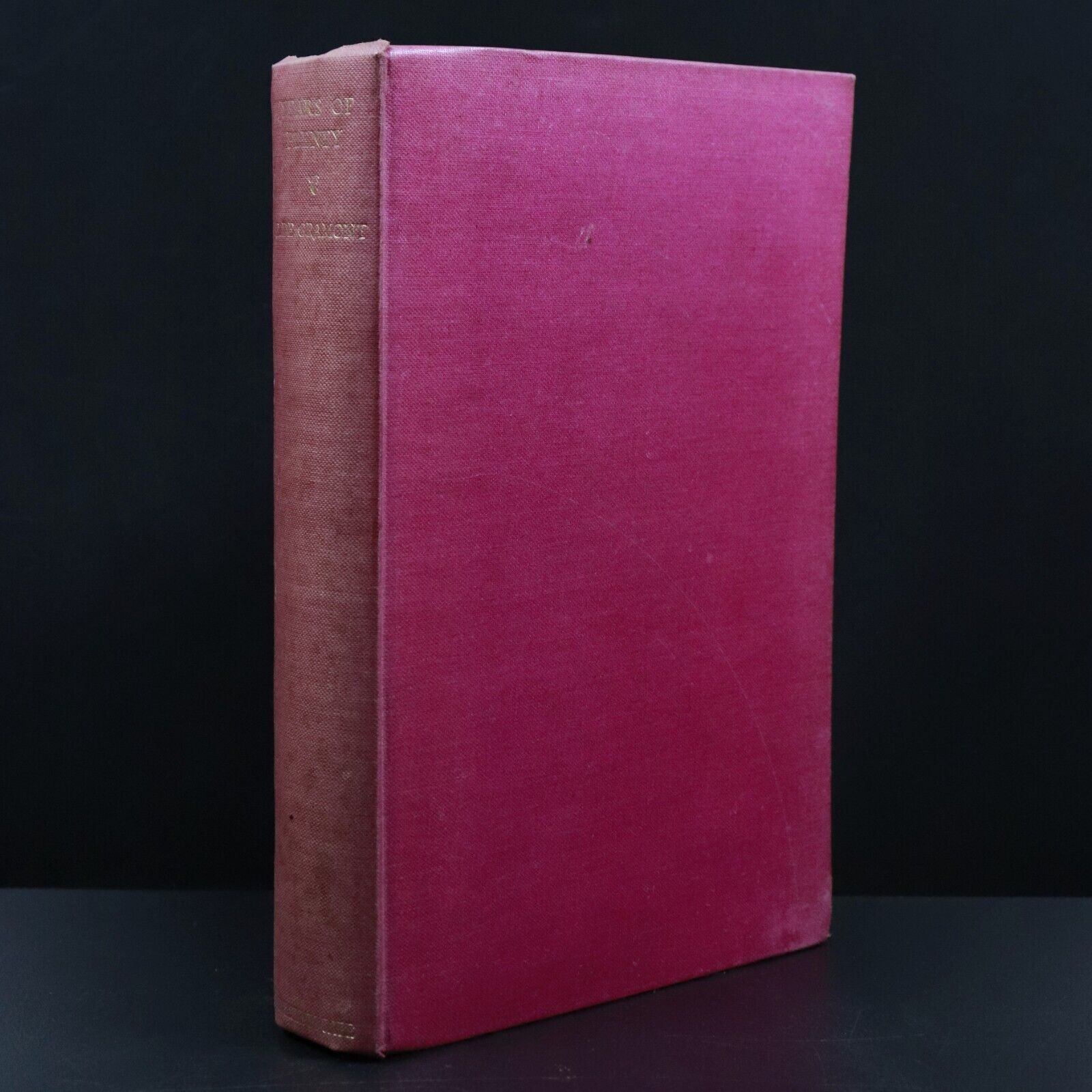 c1930 Years Of Plenty by Elisabeth De Gramont Antique Fiction Book