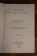 1897 Ardath: The Story Of A Dead Self by M Corelli Antique Literature Book-2