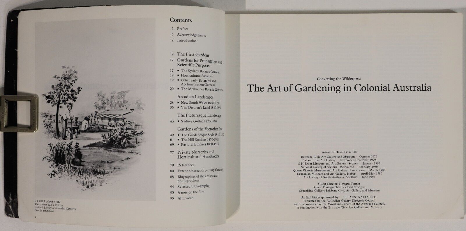 1979 The Art Of Gardening In Colonial Australia Australian History Book