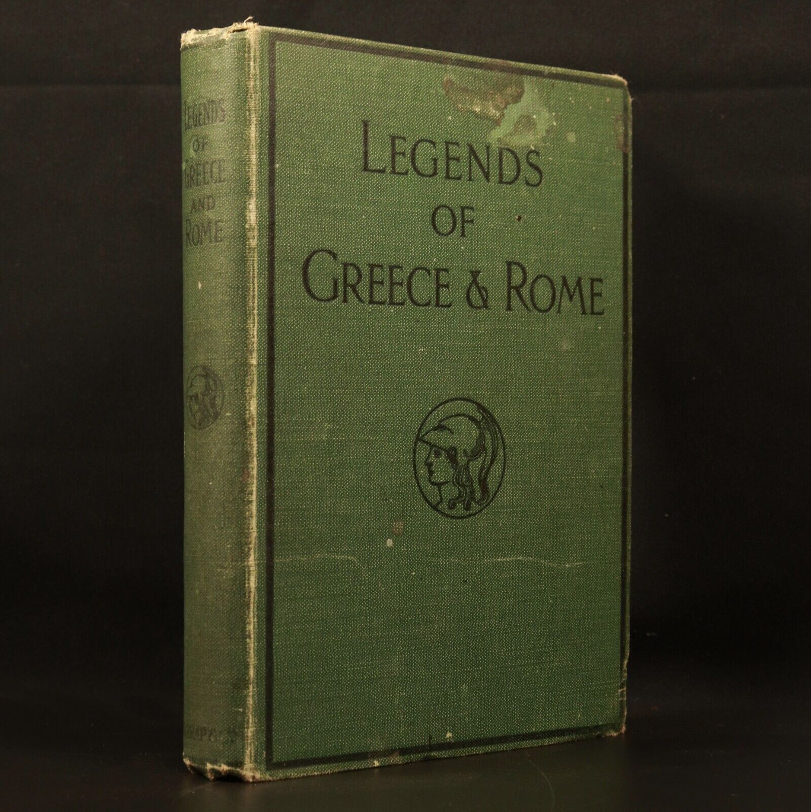 1908 Legends Of Greece & Rome by GH Kupfer Antique Greek Stories & History Book