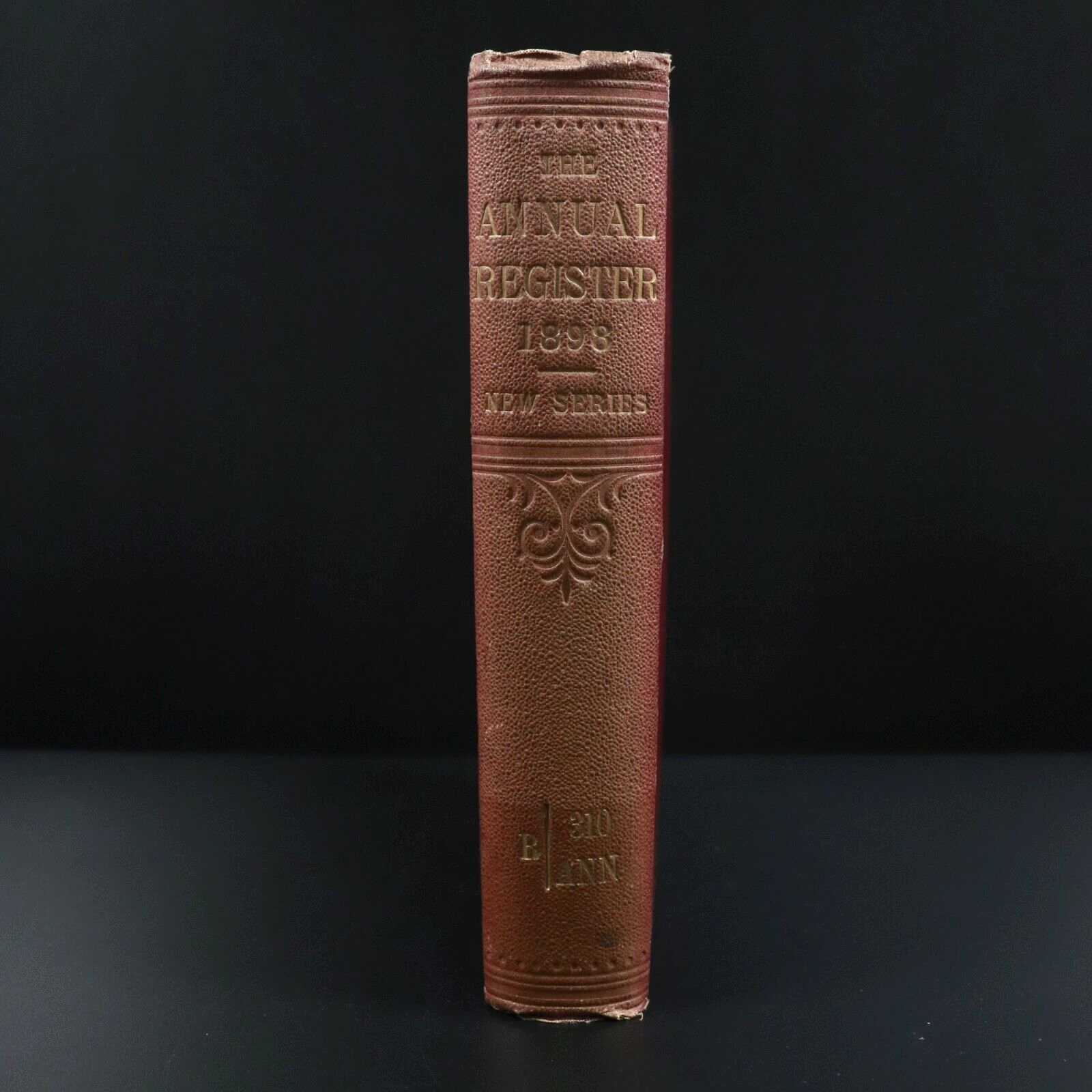 1899 The Annual Register For The Year 1898 Antique British History Book