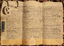 1712 Indenture Conveyance English Legal Document Manuscript Vellum Lease 10th-3