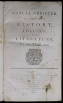 1761-1825 7vol The Annual Register Antiquarian British History Reference Books-9