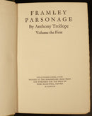 1929 14vol Shakespeare Edition Novels Of Anthony Trollope Antique Book Set-21