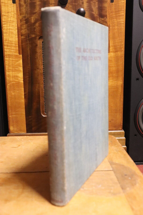 1948 The Architecture Of The Old South 1st Edition Antique Architect Book