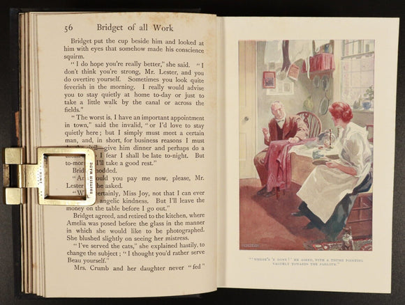 1910 Bridget Of All Work by Winifred M. Letts Early Edition Antique Fiction Book